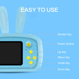 1080P HD Digital Video Photo Camera For Children Mini Camera 2 Inch Screen 12MP Cute Cartoon Kids Camera Toys For Girls Boy