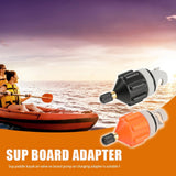Kayak Inflatable Pump Adapter Wear-resistant Rowing Boat Air Valve Adaptor Nylon for SUP Board Kayak Boat Parts Accessories