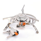 Outdoor Gas Stove Camping Gas burner Folding Electronic Stove Portable Foldable Split Stoves gas camping alcohol tent stove