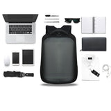 25x25cm Wifi Smart LED Screen Backpack For Walking Outdoor Advertising Black