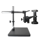 Adjustable 38MP 2K HDMI TF Video Auto Focus Industry Microscope Camera + 180X C-Mount Lens+Stand+144 LED Ring Light+10.1" LCD
