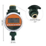 Electronic LED Display Rain Sensor Irrigation Water Timer Garden Yard Lawn Grass Agriculture Irrigation Watering Controller 1Set