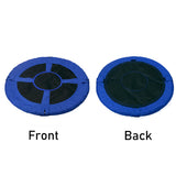 Outdoor 1M 40inch Saucer Rotate Tree Swing 900D 600lbs Flying Giant Rope Round Swing