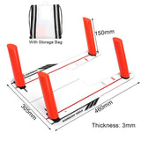 1 Pcs Golf Alignment Trainer Aid Swing Training Speed Trap Practice Base Tool Eye Line Putting Mirror Golf Accessories with Bag