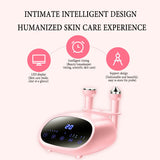 3 in 1 Ultrasonic Facial Tightening Oxygen Injection Beauty Apparatus High Frequency Vibration Massager Face Cleansing Spray Gun