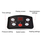 Heated Hand Massager Physiotherapy Equipment Pressotherapy Palm Massage Device Air Compression Finger Massage Apparatus