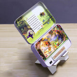Box Theatre Diy Wooden House for Dolls Miniature Home 13 Styles Nostalgic Theme Doll House Furniture Accessories Toys for Kids