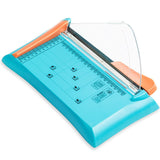 Small paper cutter, heavy-duty manual paper cutting equipment, ceramic thick layer mini paper cutter, paper cutter 13035