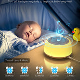 White Noise Sound Machine For Sleeping Relaxation for Baby Adult USB Rechargeable Timed Shutdown Sleep Sound Machine