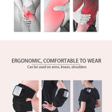Electric Heating Knee Joint Physiotherapy Massage Arthritis Pain Therapy Device Electric Knee Magnetic Vibration Heat Massager