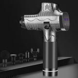Massage Gun Muscle Relaxation Deep Tissue Massager Fitness Equipment Sport TherapyNoise Reduction Design With LCD Display