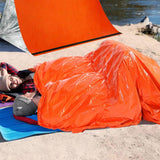 Outdoor Bivy Emergency Sleeping Bag Camping Survival Thermal Waterproof Emergency Gear Compact Windproof Camping Equipment