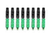 100PCS/box  SC APC fiber optic SC APC Single-mode Fast connector SC APC FTTH Fiber Optic quick Connector Free shipping