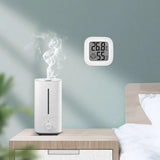 Indoor Hygrometer Thermometer Humidity Gauge Monitor with Temperature -10℃-70℃ (14℉-158℉) and Humidity 10%RH-99%RH Sensor
