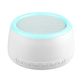 Desktop Rechargeable White Noise Machine Sleep Therapy Sound Machine 30 Soothing Sounds  with Colorful Touch Control Night Light