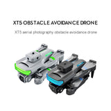 Mini Professional XT5 RC Drone 360 Degrees Obstacle Avoidance 8K FPV WIFI Optical Flow Dron FPV Dual Camera Follow Me Quadcopter