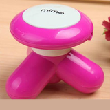 1 PC Whole Body Vibration Mini Massager Household USB Plug-in Handheld Electric Triangular Acupoint Instrument
