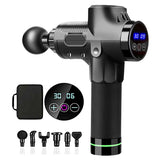 High Power Muscle Massage Gun Relax body High Speed Vibration Massager Theragun After Fitness Decompose Lactic Acid Relief Pain