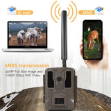 4G HD Hunting Camera Automatic Trigger Time Night Vision Waterproof Three Mode Camera for Off-road