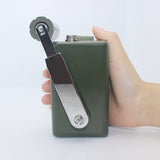 High Power Portable Hand Crank Phone Charger 30W/0-28V Metal Emergency Dynamo Generator