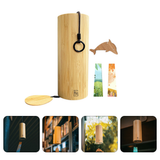 1 Set Hand-cranked Wind Chimes Meditation Chord Wind Chimes with Accessories