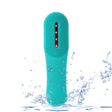 Sonic Facial Cleansing Brush Face Scrubber IPX7 Waterproof Pore Cleaner Acne Treatment SPA Skin Care Photon Rejuvenation Machine