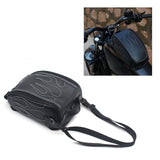Toolkit Bag Leather Motorcycle Tank Cover Panel Bag Magnetic Motorcycle Saddle Bag Professional