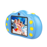 Child Cartoon Mini Digital Camera Toy 2.4IN HD 1800W Touch Screen Dual Lens Recording Function For Kids Birthday Xmas Gifts
