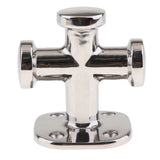 316 Stainless Steel Boat Single Cross Bollard Dock Mooring Cleat Heavy Duty