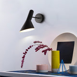 Nordic Bedroom Bedside Lamp Wall Lamp Simple Modern Aisle Corridor Hotel Golden Background Wall Lamp Creative LED Lamp
