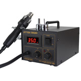 ATTEN AT852D  550W 220V Hot Air Rework Station Hot Air Gun Soldering Station with 2 Nozzle for BGA IC Desoldering Tool