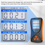X γ Radiation Dosage Equivalent Monitor TFT Color Electromagnetic Radiation Detector Real Time Monitoring Exceedance Alarm