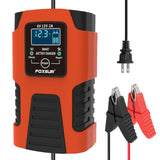 Car Battery Chargers 12V/2A 24V/2A Full Automatic Smart Battery Chargers Maintainer Portable Trickle Chargers Battery Desulfator