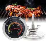 Meat Thermometer Grill Thermometer Barbecue BBQ Charcoal Smoker Temperature Gauge Pit Tool