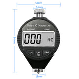 Hardness Tester Tire Plastics Rubber Hardness Test Tool Digital Durometer LCD Display Hardness Meter