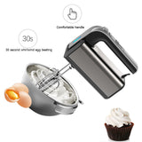 5 Speeds 500W High Power Electric Food Mixer Hand Blender Dough Blender Egg Beater Hand Mixer For Kitchen 220V