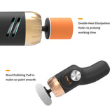 Mini Electric Car Polisher 12V Compact Handheld Polishing Machine 2 Adjustable Speed Pocket Size Detail Scratch Repair Tool Set