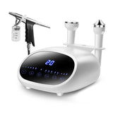 3 in 1 Ultrasonic Facial Tightening Oxygen Injection Beauty Apparatus High Frequency Vibration Massager Face Cleansing Spray Gun