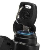 Key Indicator Twist Universal Voltage Display Throttle Kit Handlebar Grip Lock Motorcycle Digital -acid/Lithium Battey