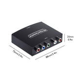 1080P 5 RCA RGB Component to HDTV Compatible Converter Video Audio Adapter for wii PS4 Xbox DVD HDTV Converter Accessories