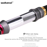 New Upgrade Ice Fishing Rod Short 8/11 Section Portable Carbon Mini Pole Carp Pole Handle River Shrimp Fishing Tackle Outdoor