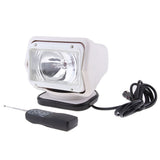 35W Xenon HID Remote Control Spotlight Truck Car Boat Search Light White