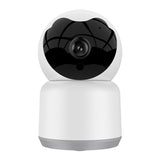 Pan Tilt Wifi Security Camera Tuya Smart 2MP Two-Way Audio Night Vision Works For Alexa &amp; Google Assistant