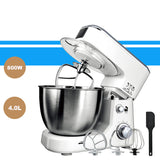 Home stainless steel 800W multifunctional Dough Mixer Household Electric Food Mixer 4L Egg Cream Salad Beater cake mixer