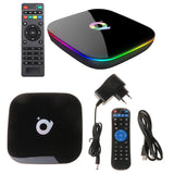 Q Plus Smart TV Box And roid 9.0 TV Box 4GB RA M 32GB ROM 2.4G WiFi Set Top Box
