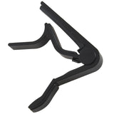 1x Achievements Acoustic Electric Guitar Trigger Change Capo &amp; 40x Fingertip Protectors, 5 Sizes Ukulele Finger Caps