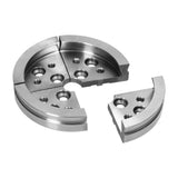 Woodworking Lathe Chuck Accessory Jaw Set Stainless Steel Wood Turning Chuck Replacement Parts