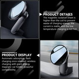 1pc Sturdy Portable Practical Car Charger Stand Car Charger Holder Air Vent Phone Stand