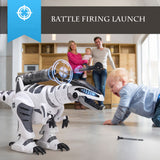 K9 Intelligent Dinosaur Fighting Robot Infrared Remote Control Programmable Touch-sense Music Dance Toy for Kids LE NENG TOYS
