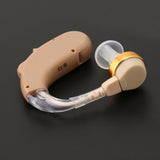 JECPP F-189 Hearing Aid Digital Almost Invisible Personal Sound Hearing Amplifier Digital Chip and Frequency Control